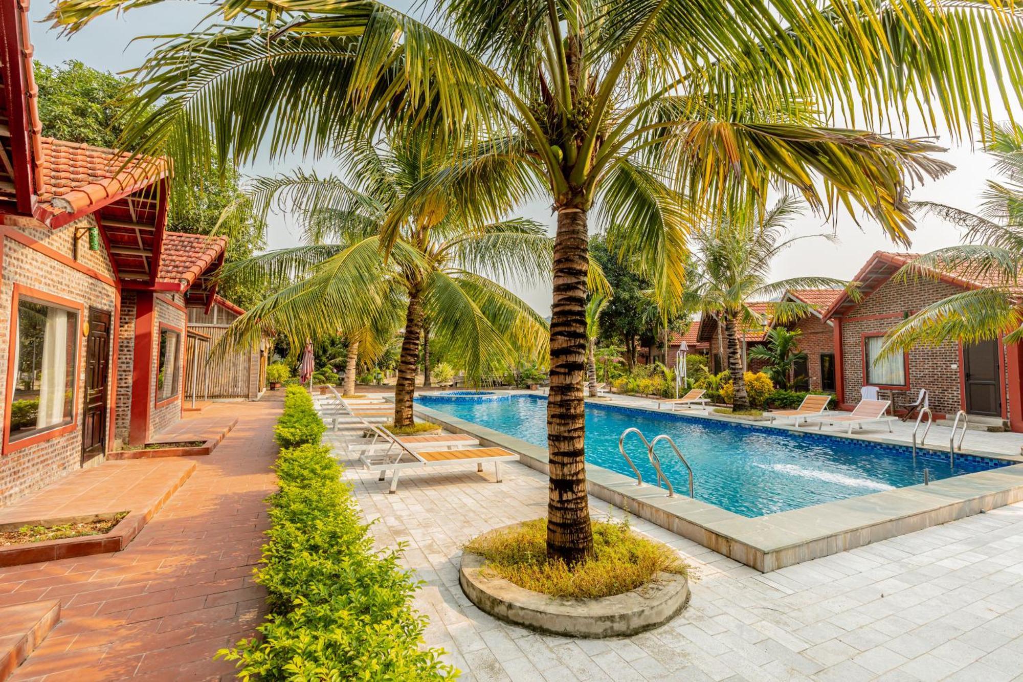 Tam Coc Green Garden Bungalow 닌빈 외부 사진