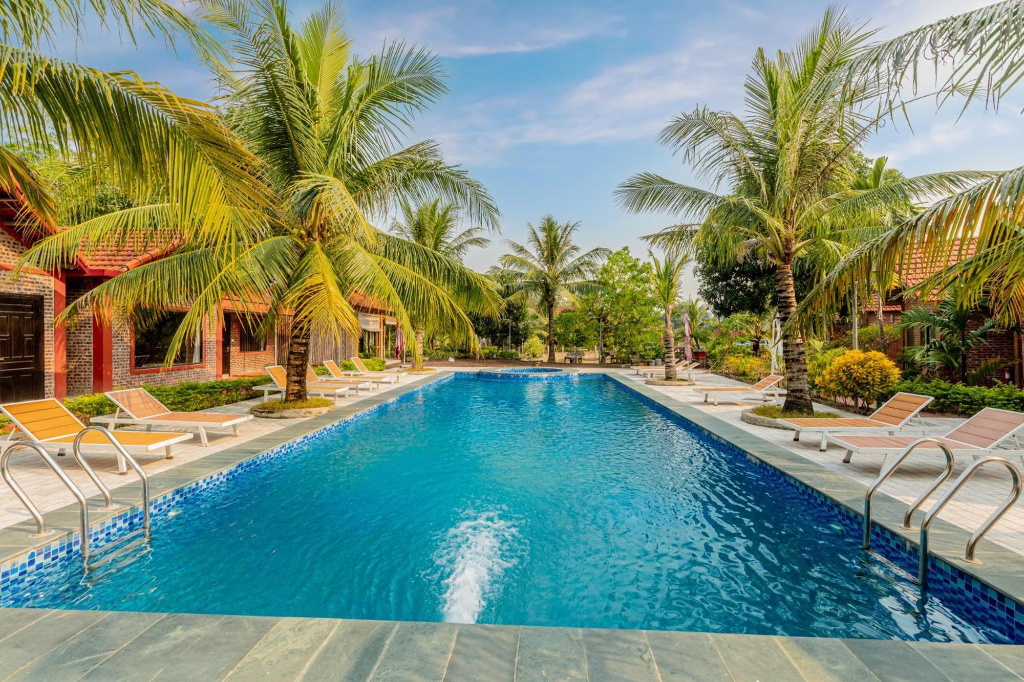 Tam Coc Green Garden Bungalow 닌빈 외부 사진