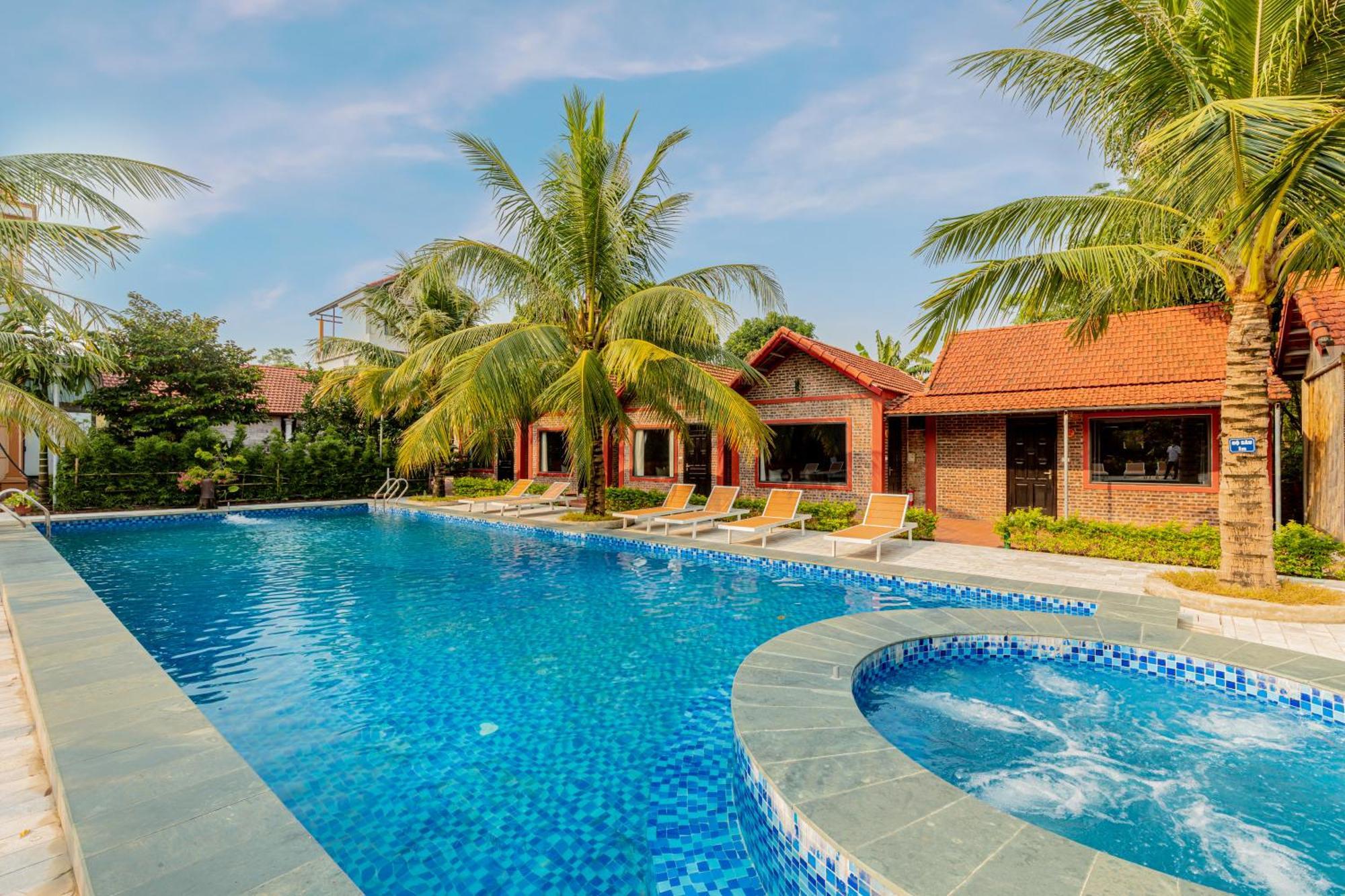 Tam Coc Green Garden Bungalow 닌빈 외부 사진