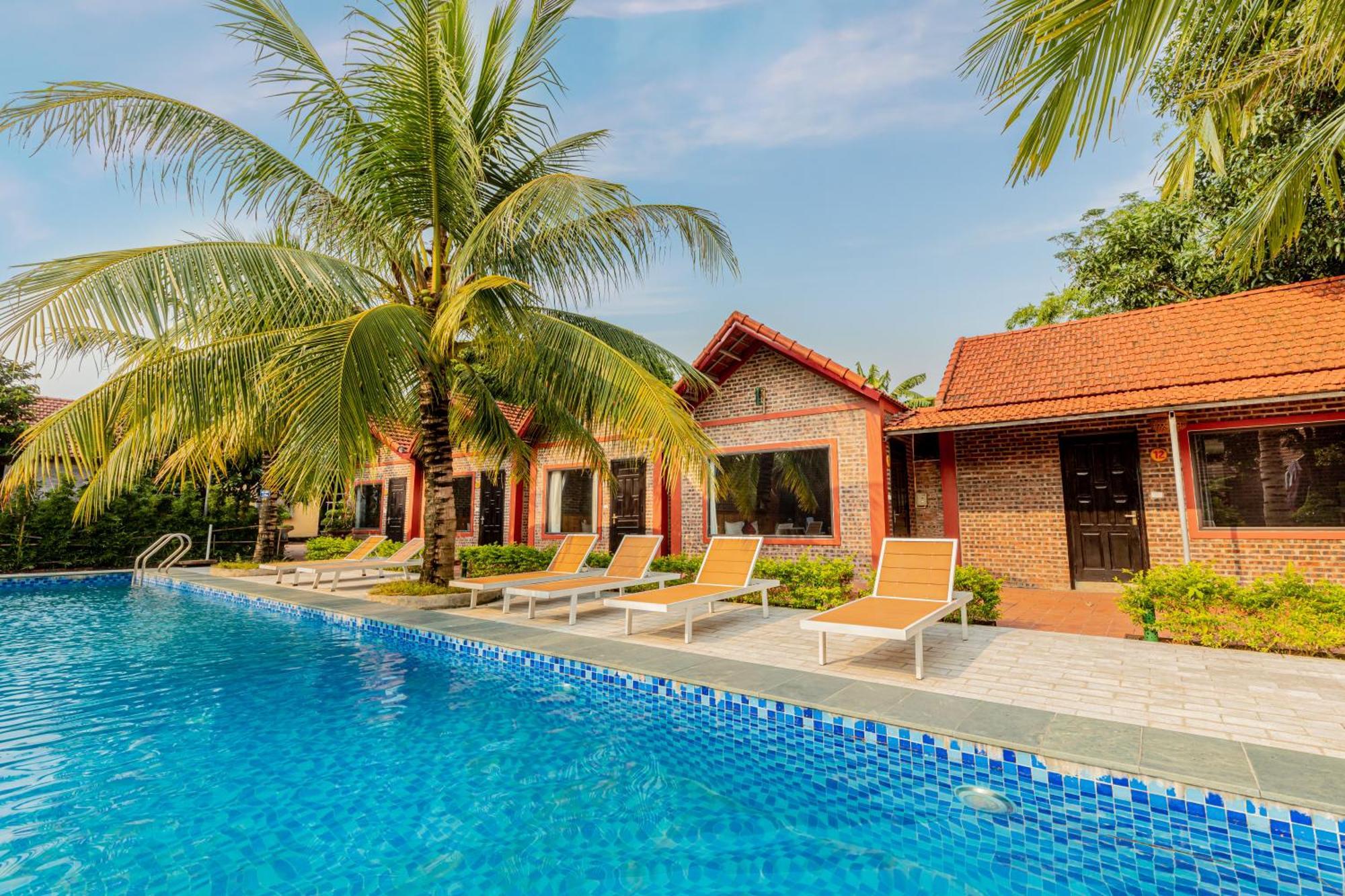 Tam Coc Green Garden Bungalow 닌빈 외부 사진