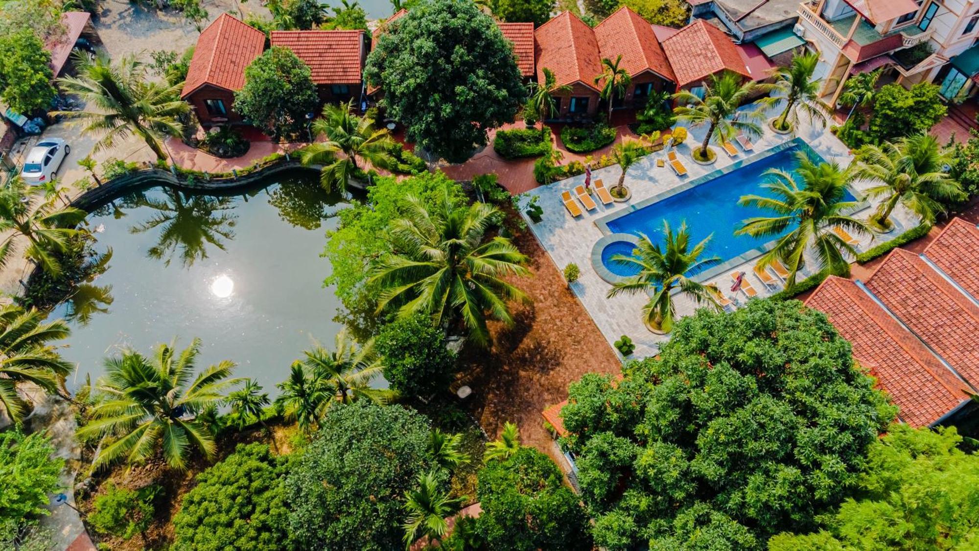 Tam Coc Green Garden Bungalow 닌빈 외부 사진