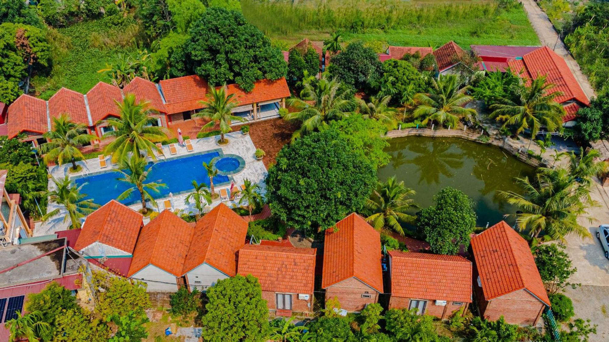 Tam Coc Green Garden Bungalow 닌빈 외부 사진