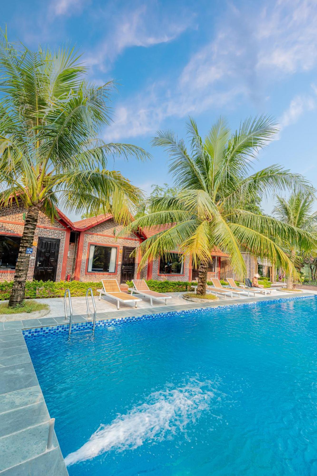 Tam Coc Green Garden Bungalow 닌빈 외부 사진