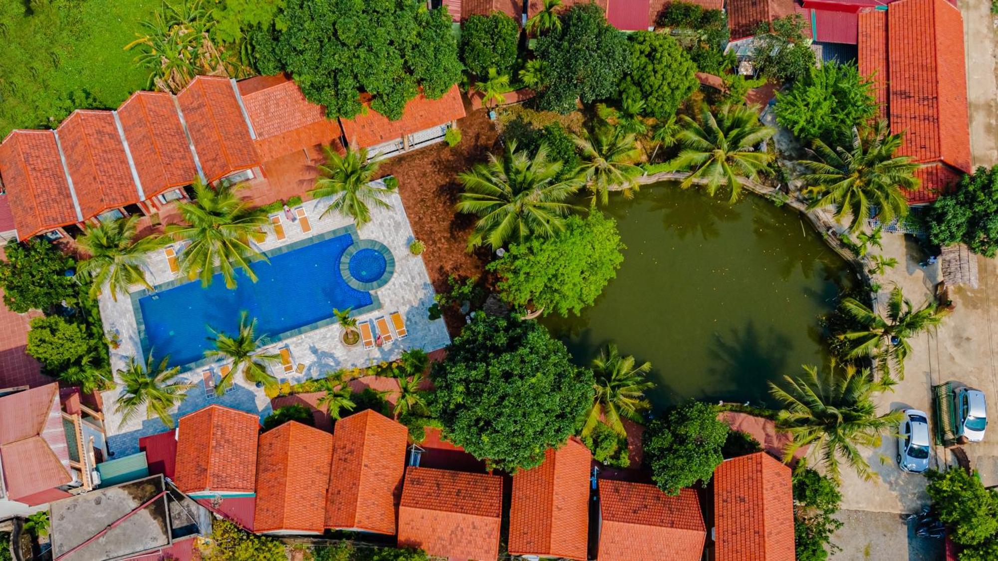 Tam Coc Green Garden Bungalow 닌빈 외부 사진