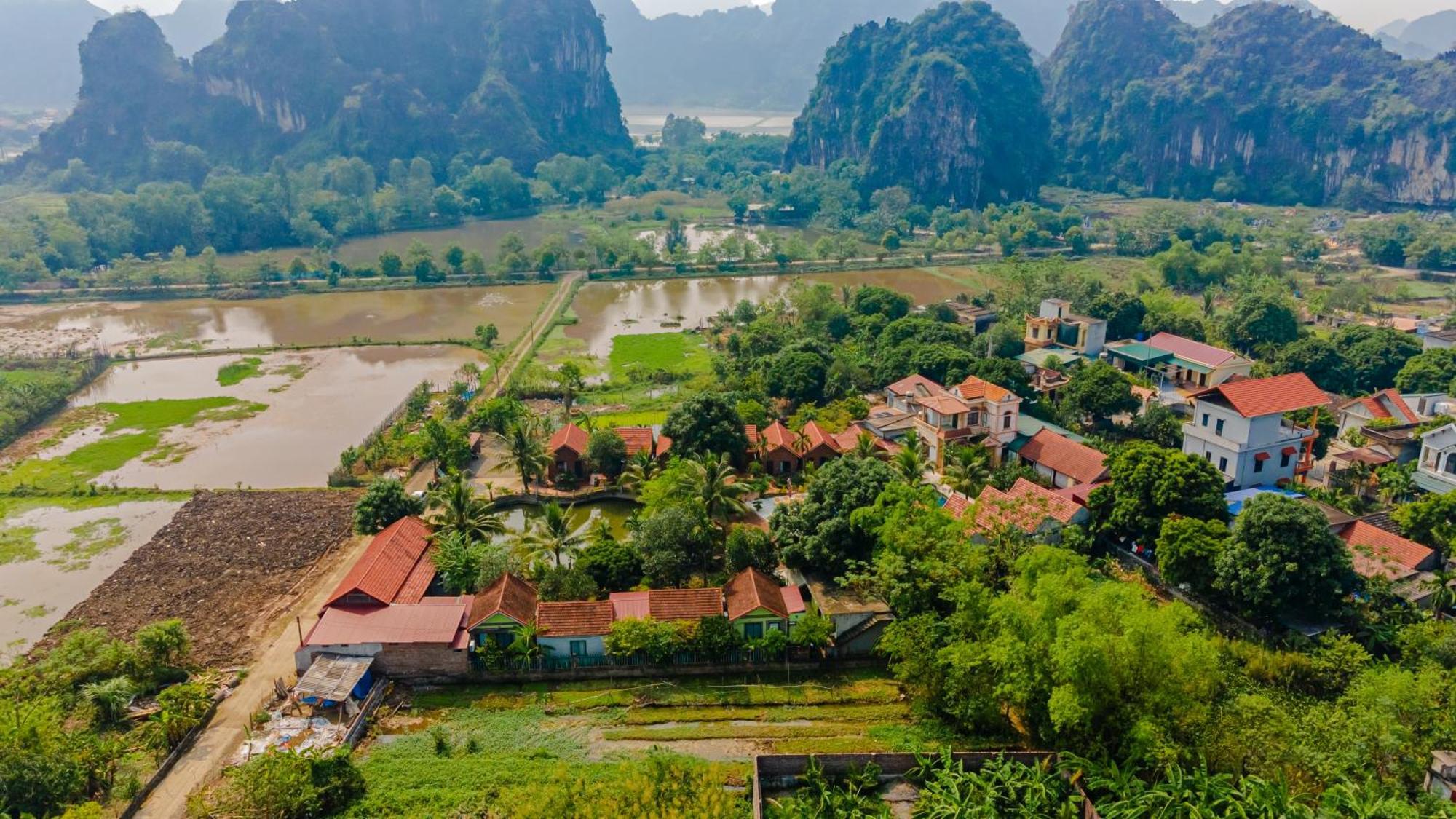 Tam Coc Green Garden Bungalow 닌빈 외부 사진